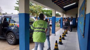 Demonstração dos óculos de RPC