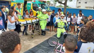 Simulação de atendimento á acidente