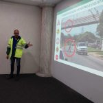 Palestra sobre boas práticas de segurança no trânsito urbano