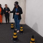 Prática com óculos simuladores