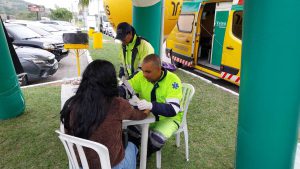 Atendimento APH e aferição de P.A