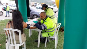 Atendimento APH e aferição de P.A