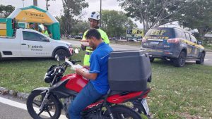 Orientação e Entrega do material orientativo