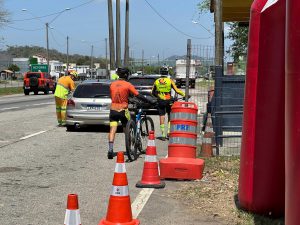Abordagem e Orientação de Segurança aos usuários da rodovia