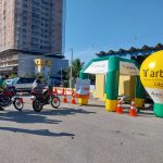 Instalação de antena corta pipa.