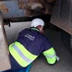 Verificação do sistema de freios.