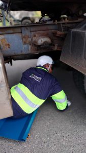 Verificação do sistema de freios.