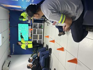 Palestra da equipe Arteris Litoral Sul.