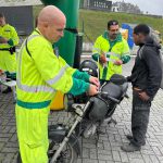 Instalação de antena corta pipa.