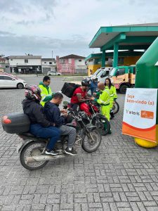 Abordagem dos motociclistas