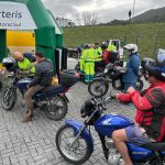 Abordagem dos motociclistas.