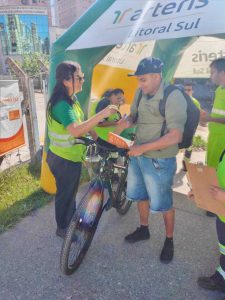 Usuários devidamente orientados sobre trafegar, se exercitar por locais adequados e o uso de EPIs.