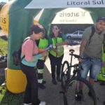 Usuários devidamente orientados sobre trafegar, se exercitar por locais adequados e o uso de EPIs.