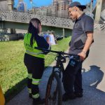 Usuários devidamente orientados sobre trafegar, se exercitar por locais adequados e o uso de EPIs.