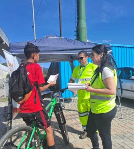 Usuários devidamente orientados sobre trafegar, se exercitar por locais adequados e o uso de EPIs.