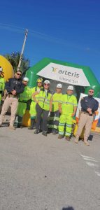 Apoio da equipe Arteris e PRF