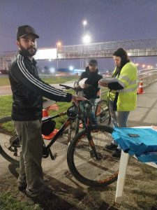 Usuários devidamente orientados sobre trafegar, se exercitar por locais adequados e o uso de EPIs