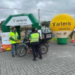 Usuário devidamente orientado sobre trafegar, se exercitar por locais adequados e o uso do capacete.