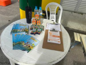 Material para distribuição em campanha