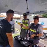 Orientação sobre excesso de velocidade e alcoolemia com a PMRV