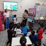 Equipe de Meio Ambiente - Núcleo Engenharia apresentou de forma lúdica dicas para economizar água