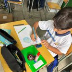 Desenhando como cuidar da água do nosso planeta.