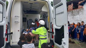 Simulação de atendimento Pré-Hospitalar