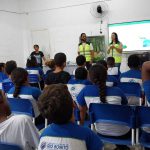 Palestra sobre uso consciente da Água