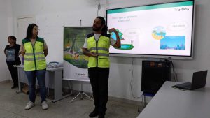 Palestra sobre uso consciente da Água
