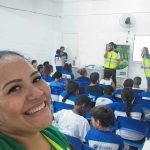Equipe Durante a palestra