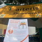 Material usado durante a ação