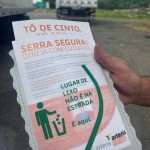 Panfletos Educativos para os usuários.