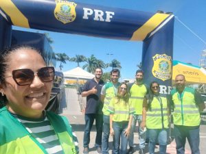 Equipe Arteris presentes na ação
