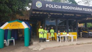 Equipe na ação