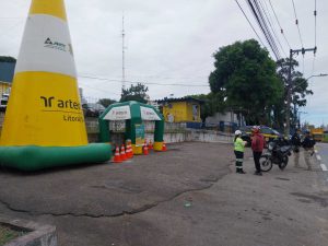 Abordagem e fiscalização com foco na conscientização do usuário para Segurança no Trânsito.