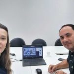 Coordenador de Operação - Alexandre Donizete e Analista dos Programas de Educação - Gisele Martins