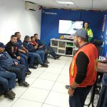 Palestra sobre a importância do uso do cinto de segurança e não usar celular quando estiver dirigindo, não dirigir com sono, alcoolizado ou com drogas Ilícitas.