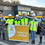 Equipe ViaPaulista e Policiamento Militar Rodoviário