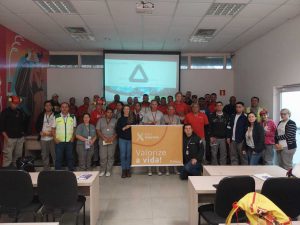 Equipe ViaPaulista e colaboradores e motoristas da unidade Coca Cola Andina Ribeirão Preto