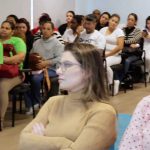 Colaboradores da Casa do Vovô e convidados, participaram da palestra Viva Seguro