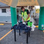 Higienização de Capacetes.