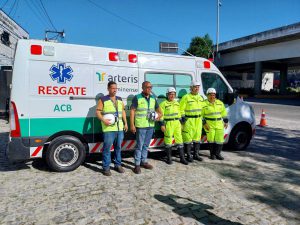 Equipe na ação