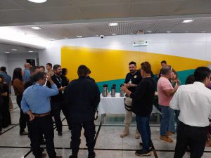 Recepção do evento