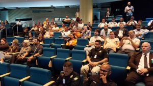 Participantes e Colaboradores durante o evento