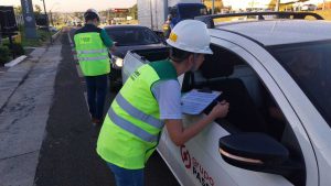 Todos os motoristas foram orientados sobre segurança no trânsito