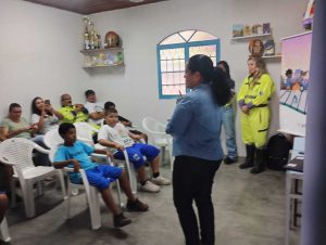 Palestra e orientação