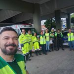 Equipe na ação