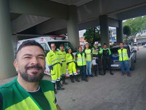 Equipe na ação