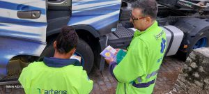 Abordagem, Orientação e entrega do material orientativo