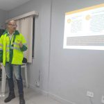 Equipe Arteris durante a palestra